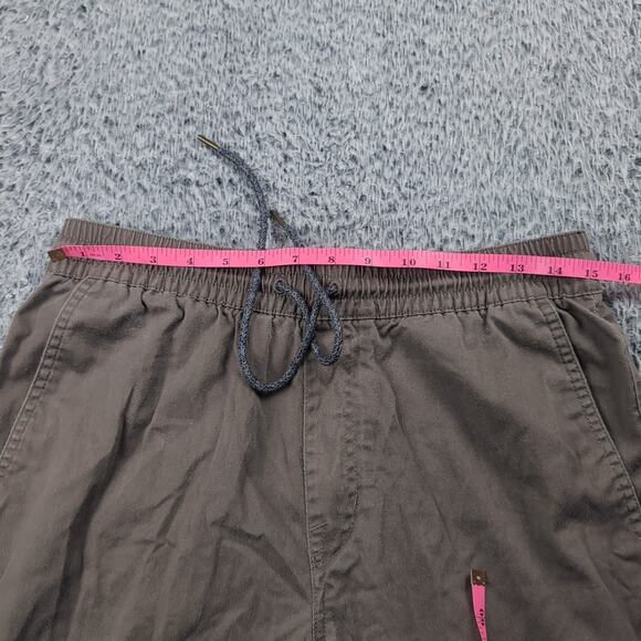 Volcom Pants Men Medium Brown Tapered Leg Casual Athleisure Gym Jogger Slim - Picture 5 of 9